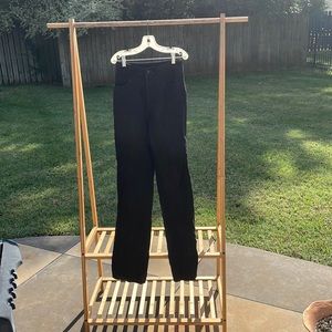 Vintage Calvin Klein Black Linen Pants